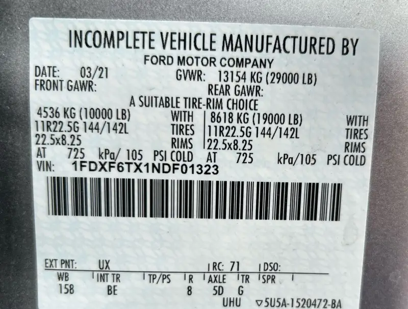 2022 Ford F650 Super Duty photo 60